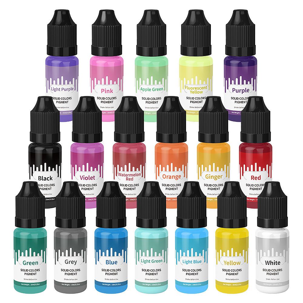 Jewelry Making Education - 18 colores 10ml Macaron Color Pastel