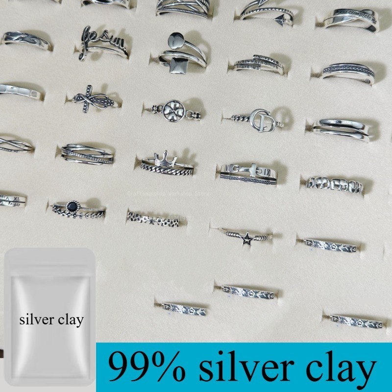 Jewelry Making Raw Materials - Arcilla de Plata Pura 5g/10g, Material
