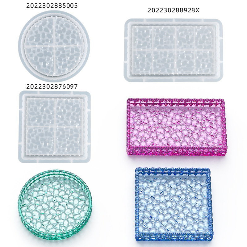 Jewelry Making Table - Molde de silicona de cristal DIY,