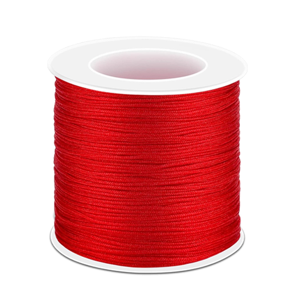 Knotting Cord Silk - Cordón satinado de nailon de 0,8/1,5mm,