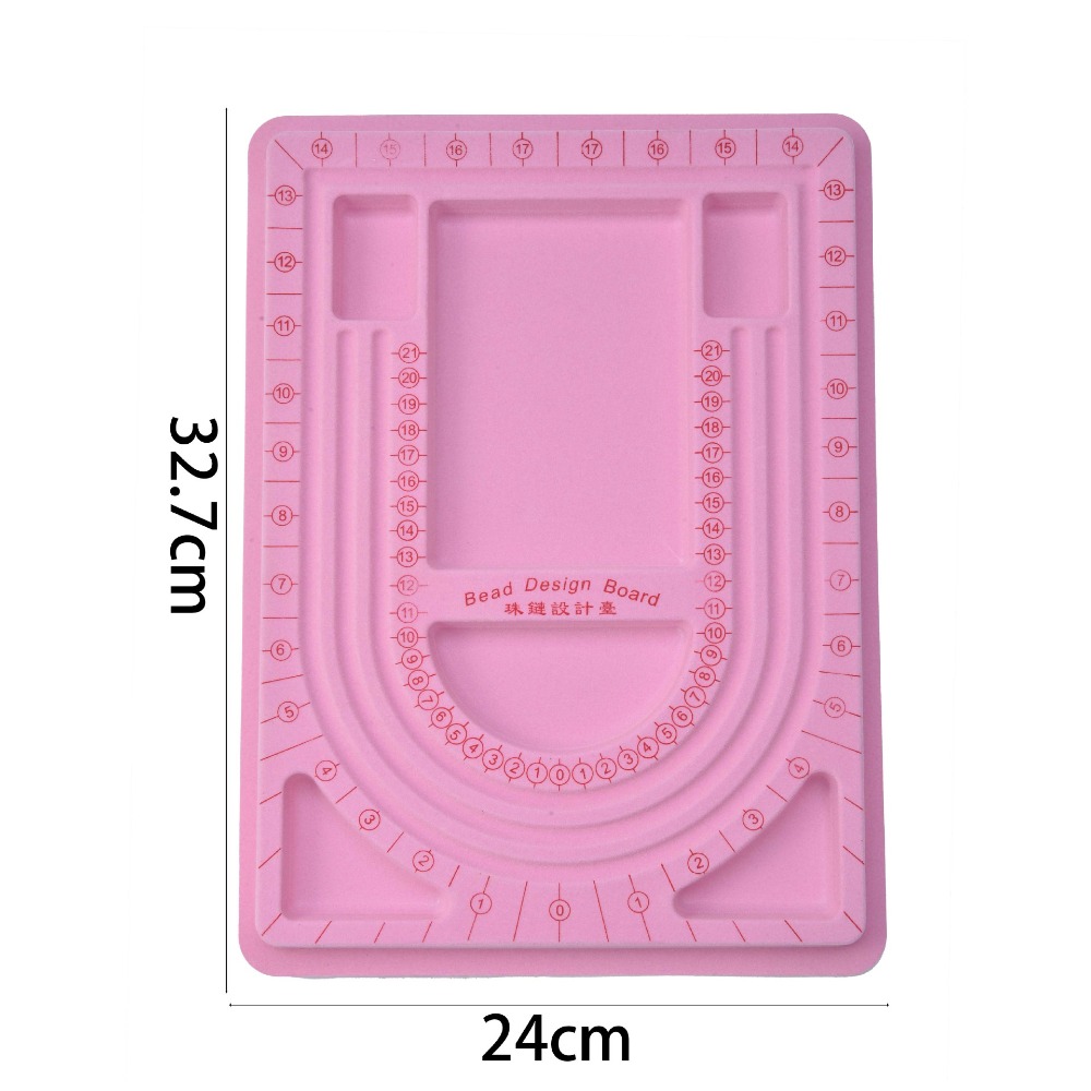 Jewelry Making Education - Tablero de cuentas colorido para pulseras