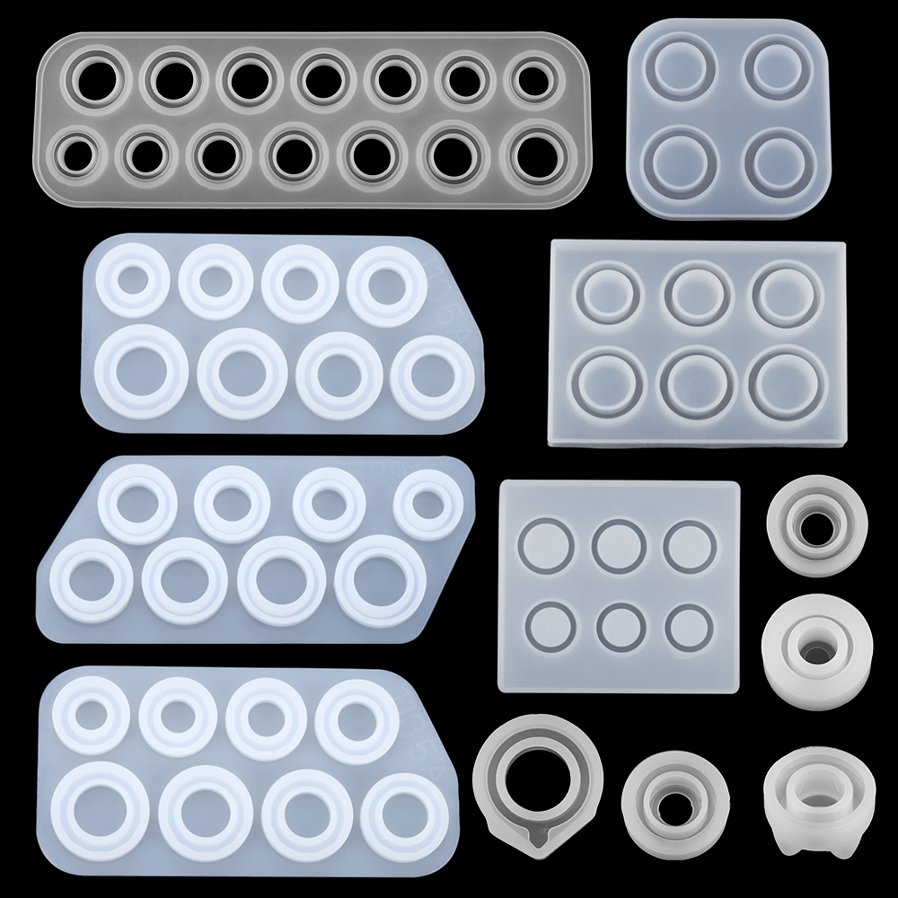 Jewelry Making Education - Moldes de resina epoxi para anillos
