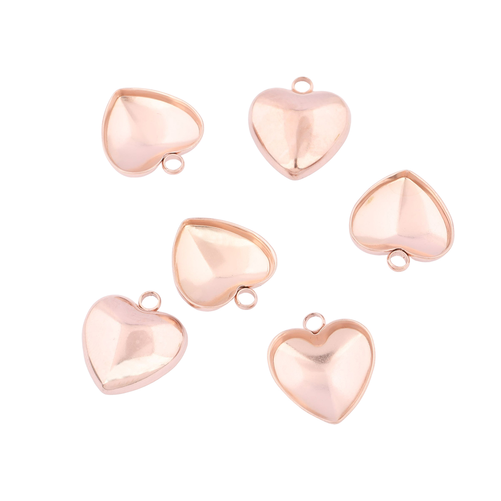 Pendant Blank Bezel - 20 piezas de acero inoxidable de
