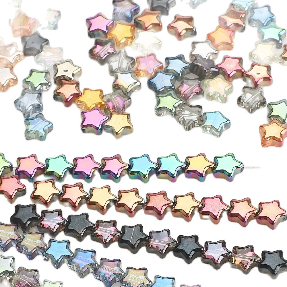 Jewelry Making For Beginners - 50 Piezas de Cuentas de Vidrio