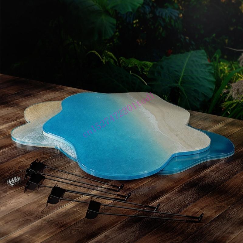 Jewelry Making Table - Molde pegamento gota Irregular silicona M76B