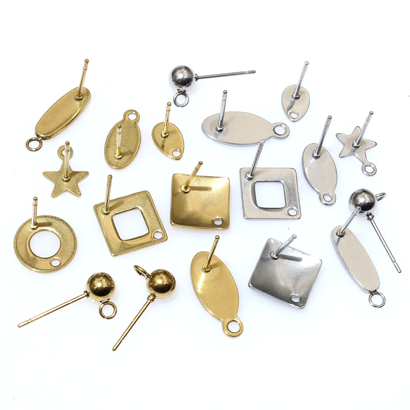 Jewelry Making Designs - 20 piezas de acero inoxidable, pendientes