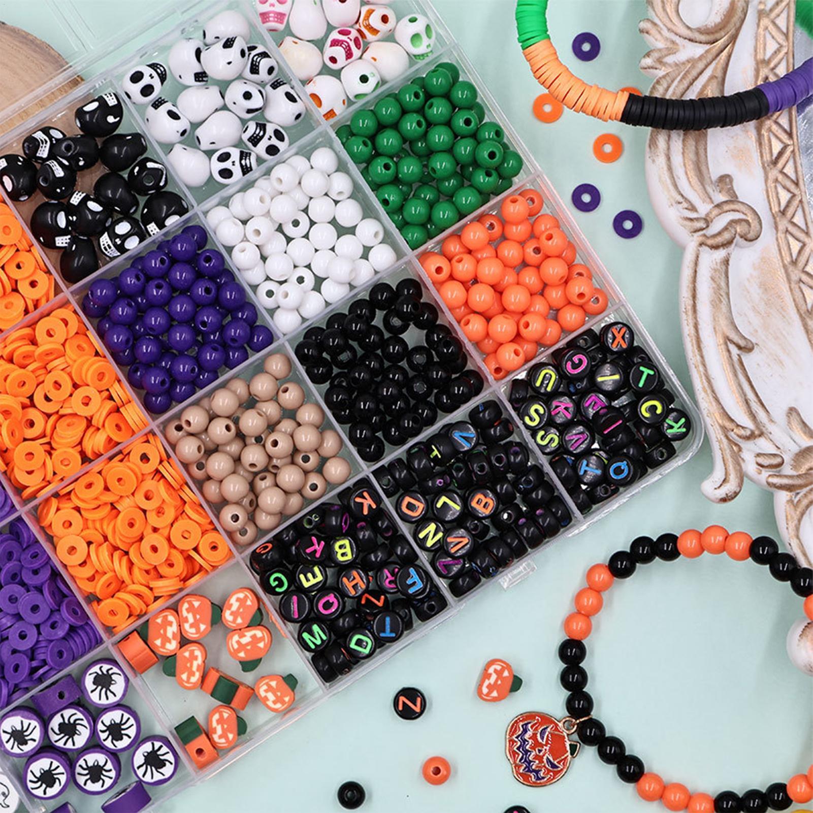 Jewelry Making For Beginners - Kit para hacer pulseras de Halloween,