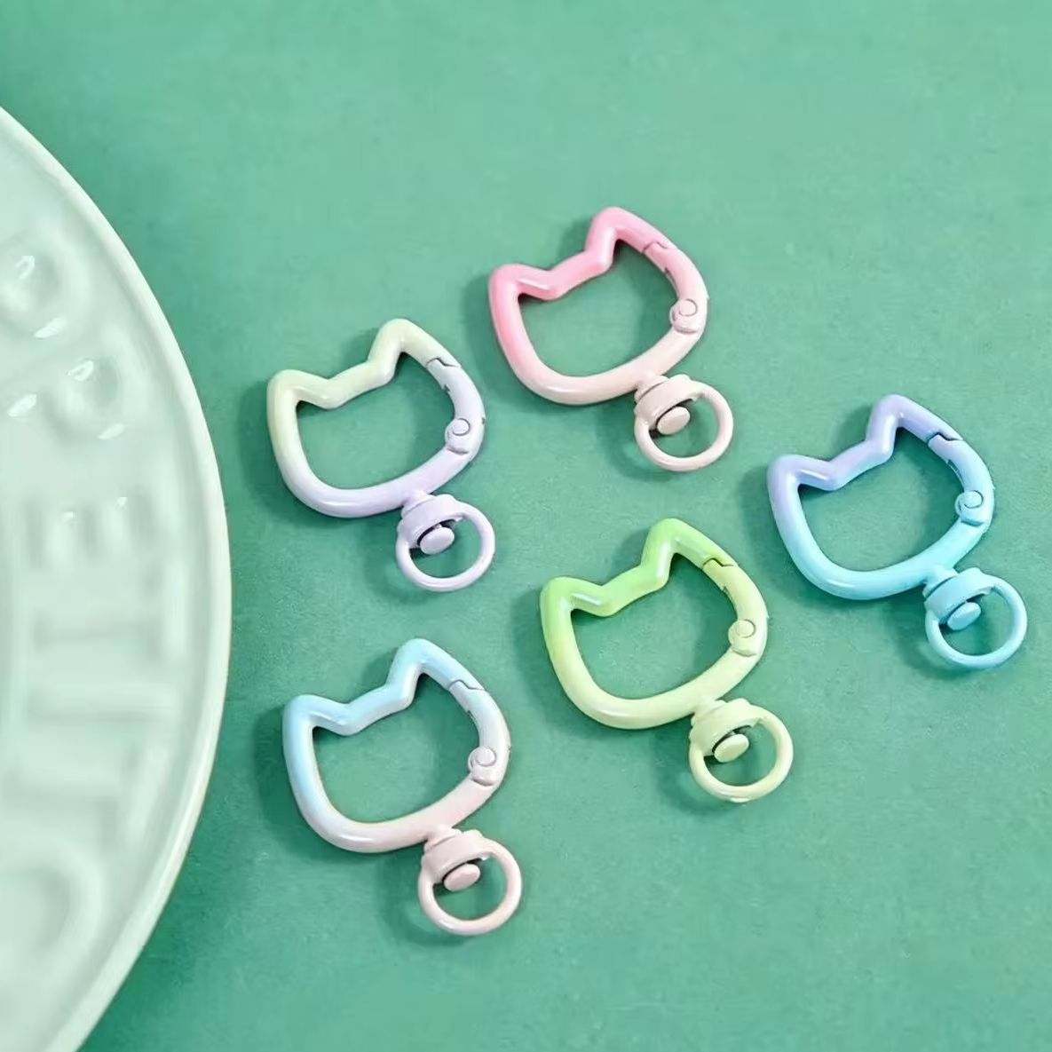Jewelry Making Designs - Lote de 5-10 Mosquetones con Diseño