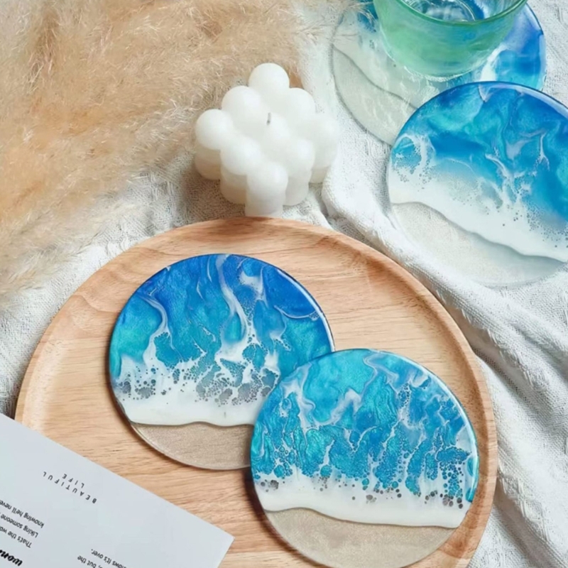 Molde redondo de resina para p - Jewelry Making Table reseña y precio