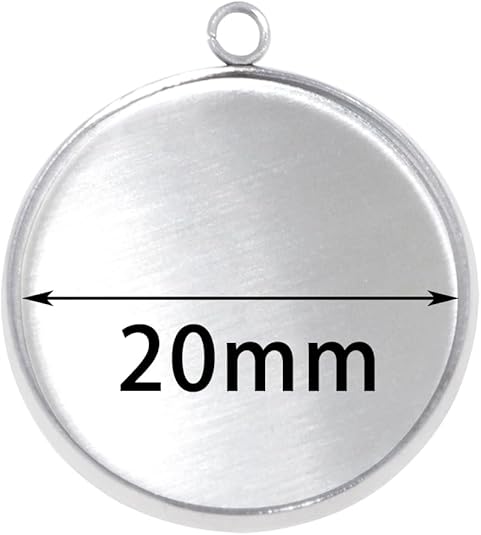 20 piezas de bandejas colgante - Pendant Blank Bezel reseña y precio