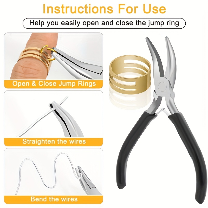 Juego de 2 Pinzas de Boca Curv - Jewelry Making Pliers reseña y precio