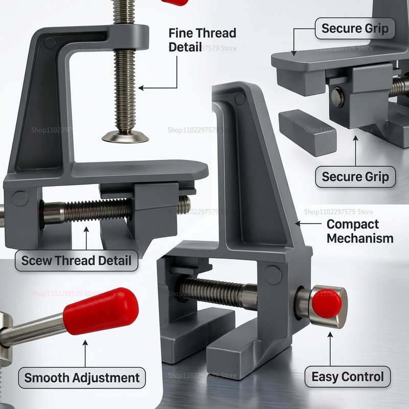 Mini Tornillo de Banco de Alum - Jewelry Making Table reseña y precio