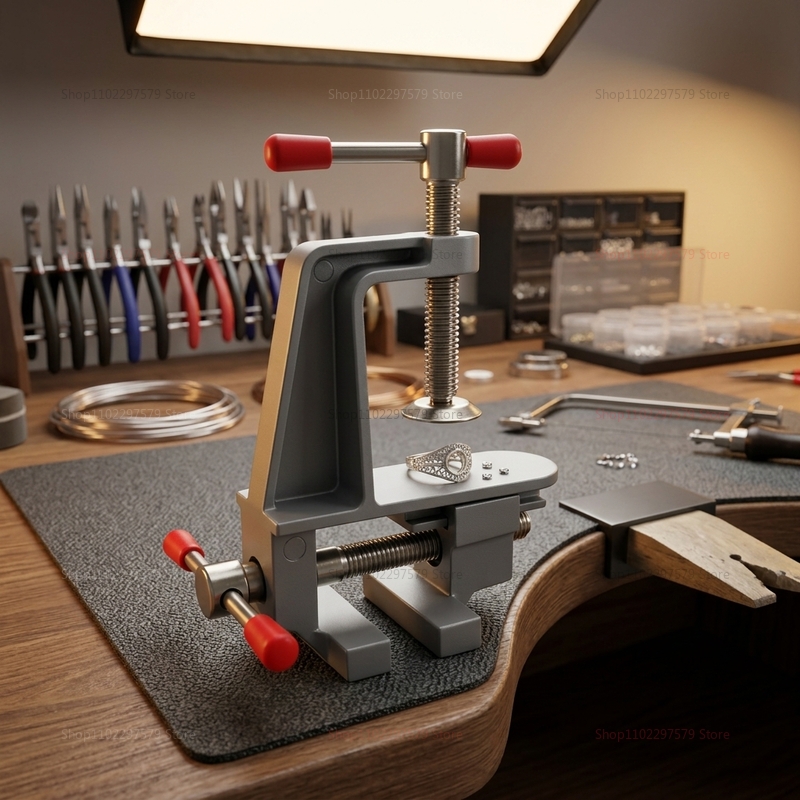 Mini Tornillo de Banco de Alum - Jewelry Making Table reseña y precio