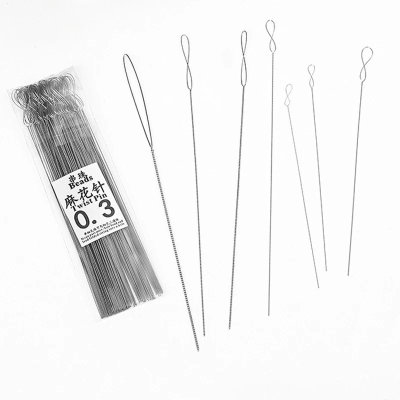 Agujas de alambre trenzado sua - Knotting Cord Silk reseña y precio