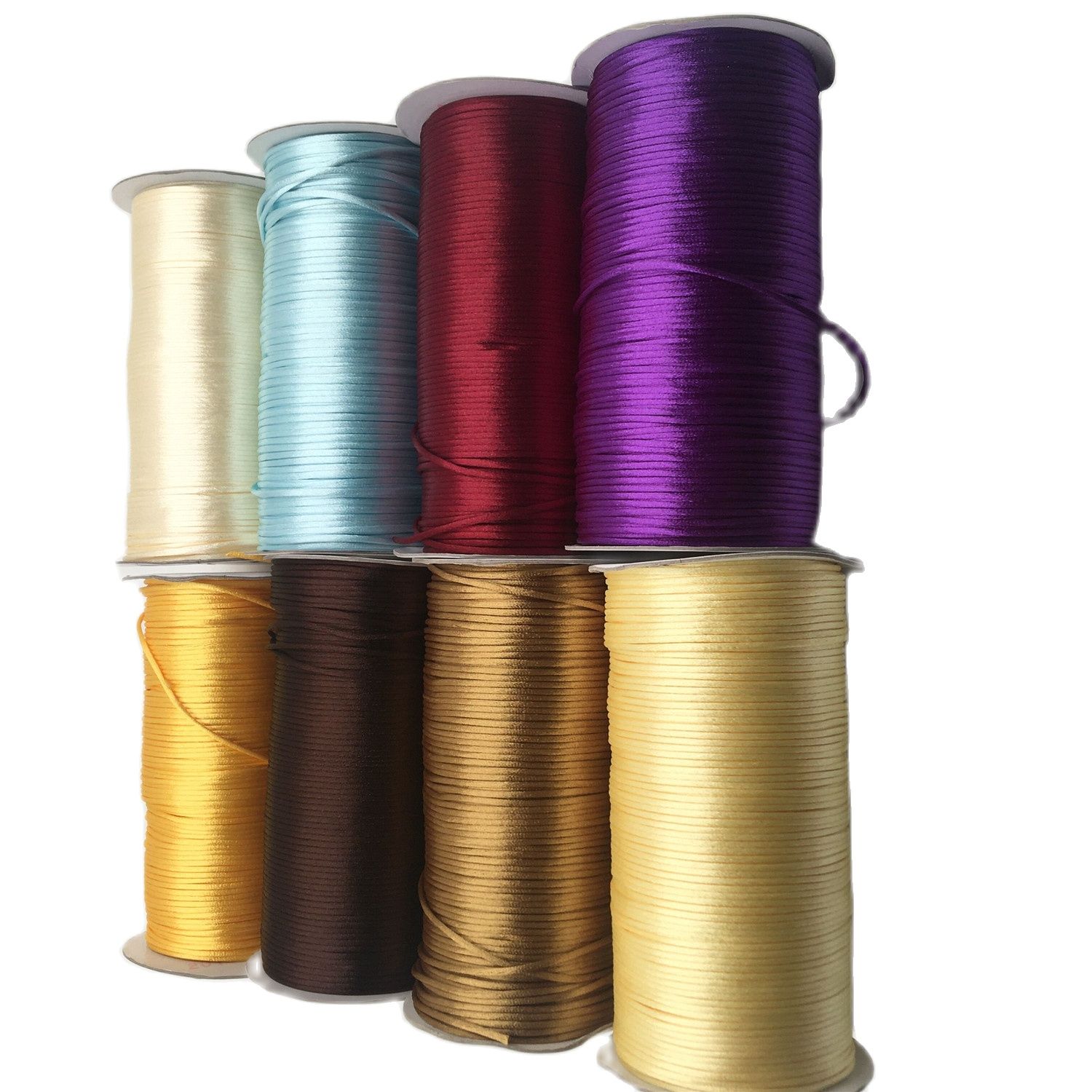 Cordón de macramé de seda tren - Knotting Cord Silk reseña y precio