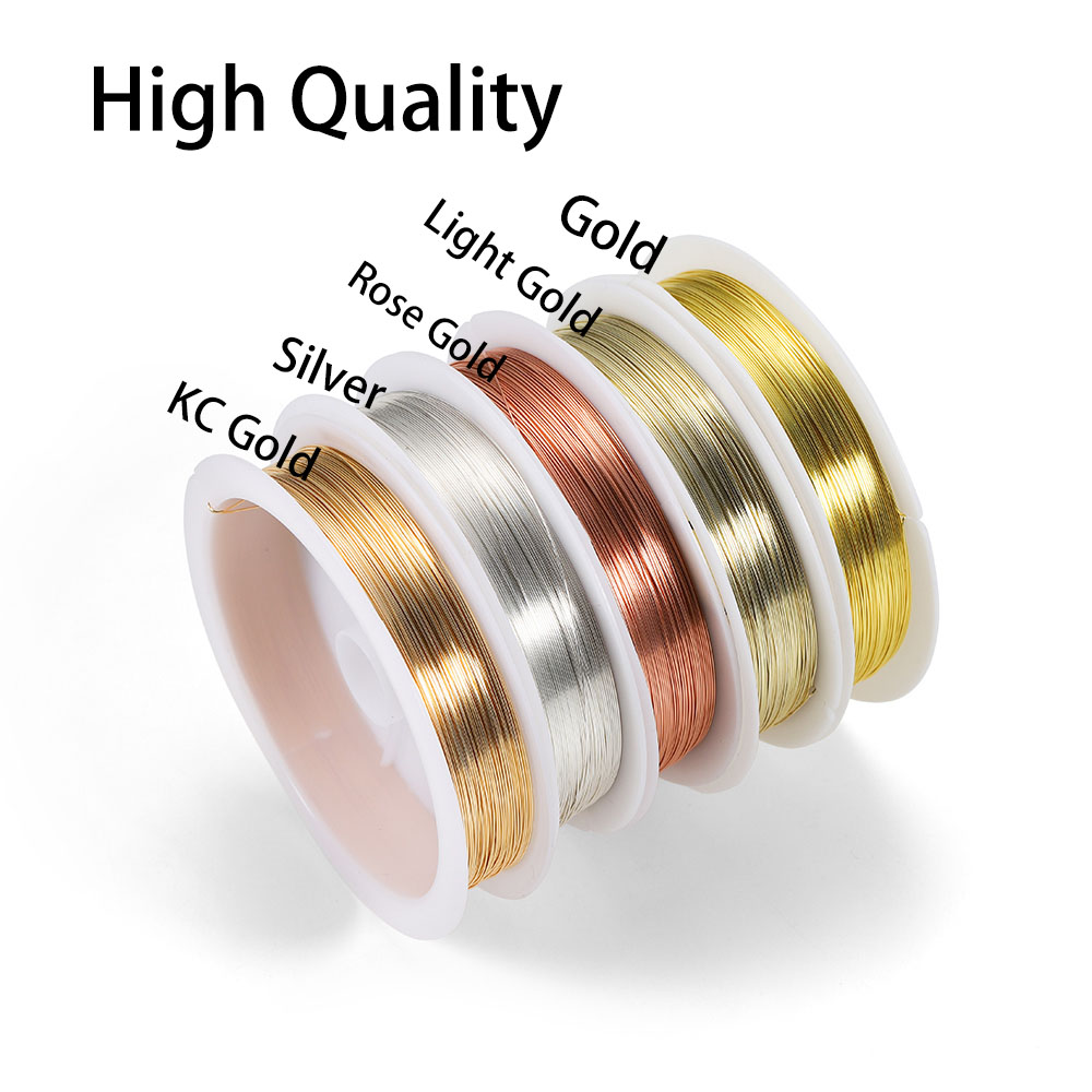 1 rollo de alambre de cobre de - Jewelry Making Gold Wire reseña y precio