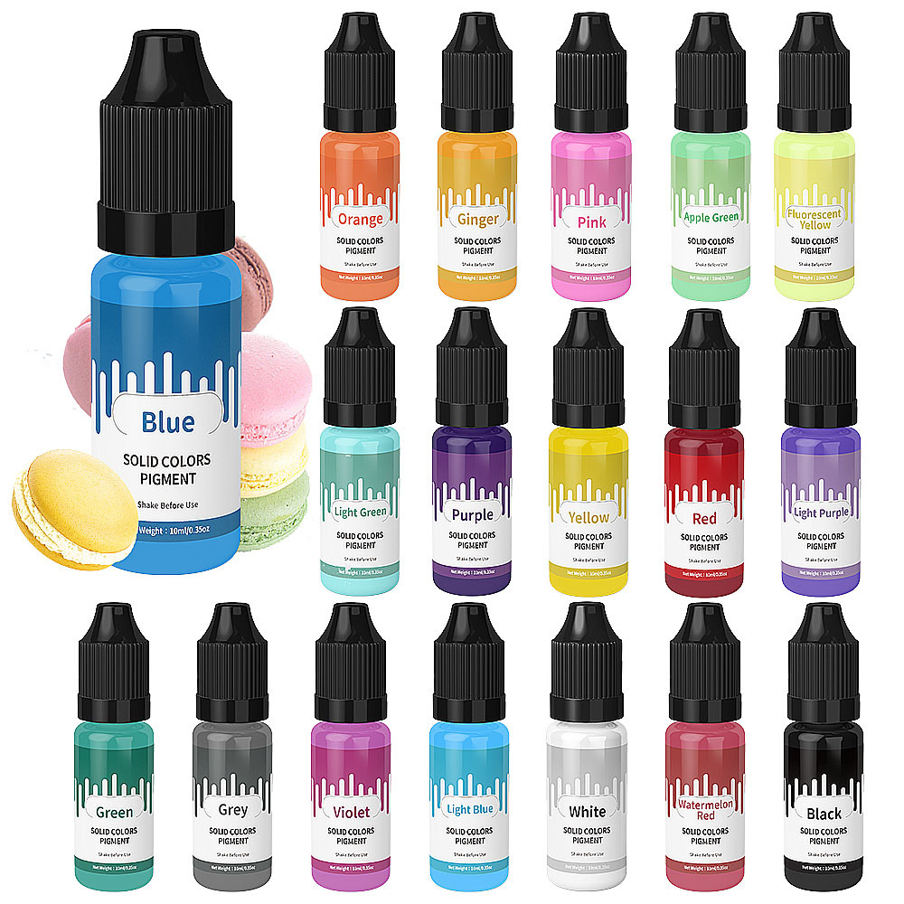 18 colores 10ml Macaron Color  - Jewelry Making Education reseña y precio