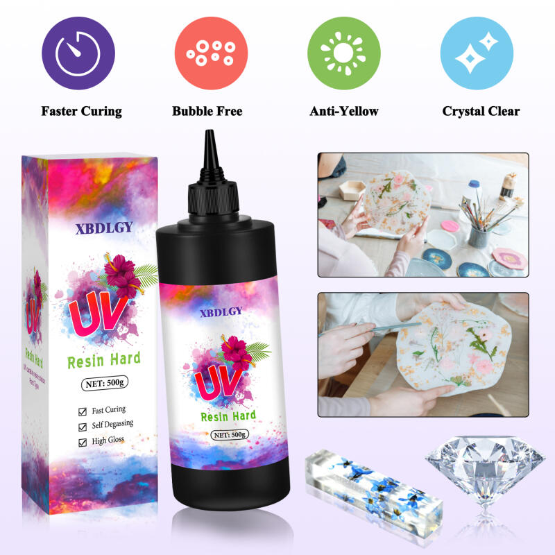 Pegamento duro de resina UV de - Jewelry Making Light reseña y precio