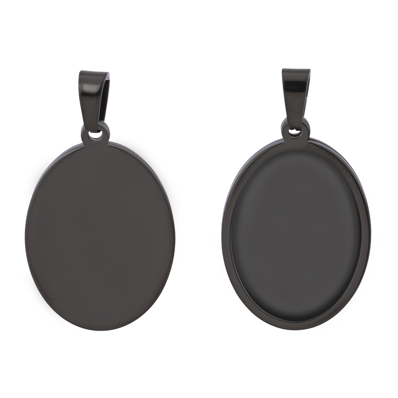 5 piezas de bases de acero ino - Pendant Blank Bezel reseña y precio