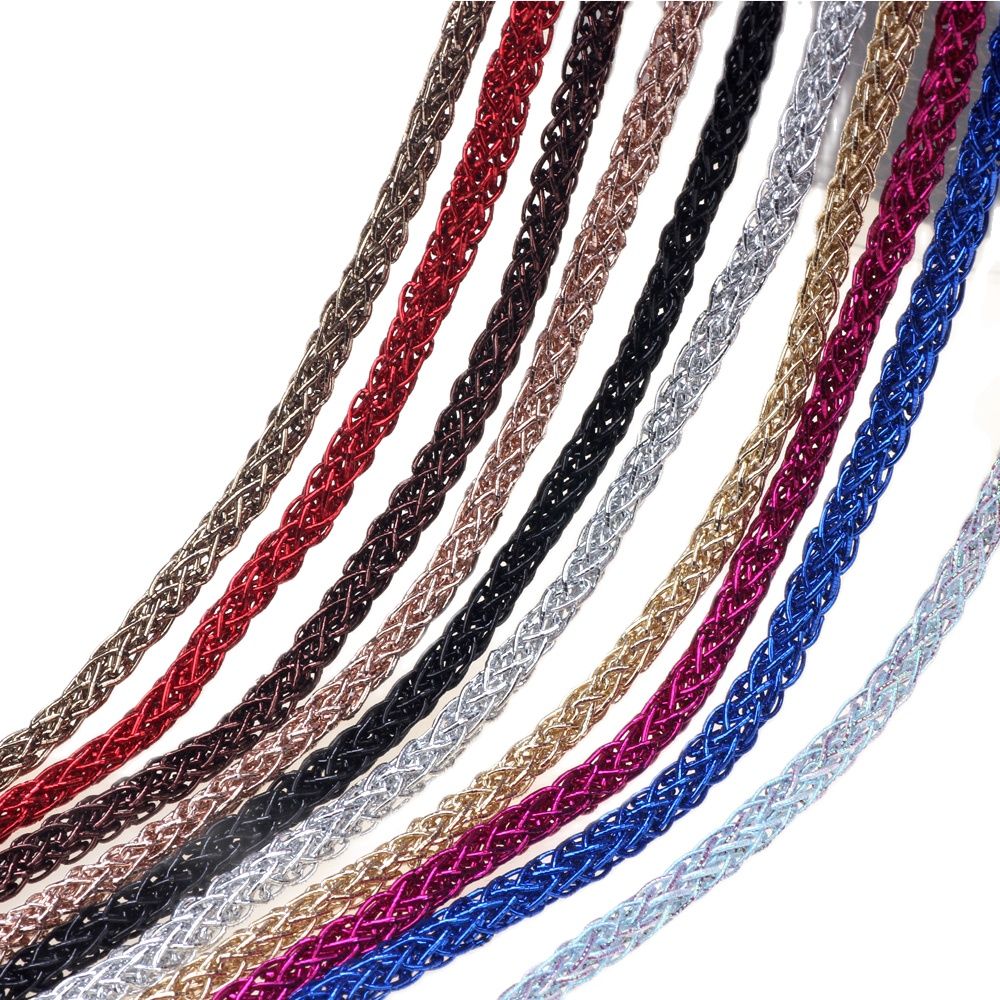 OlingArt 4mm 5 m/lote oro plat - Knotting Cord Silk reseña y precio