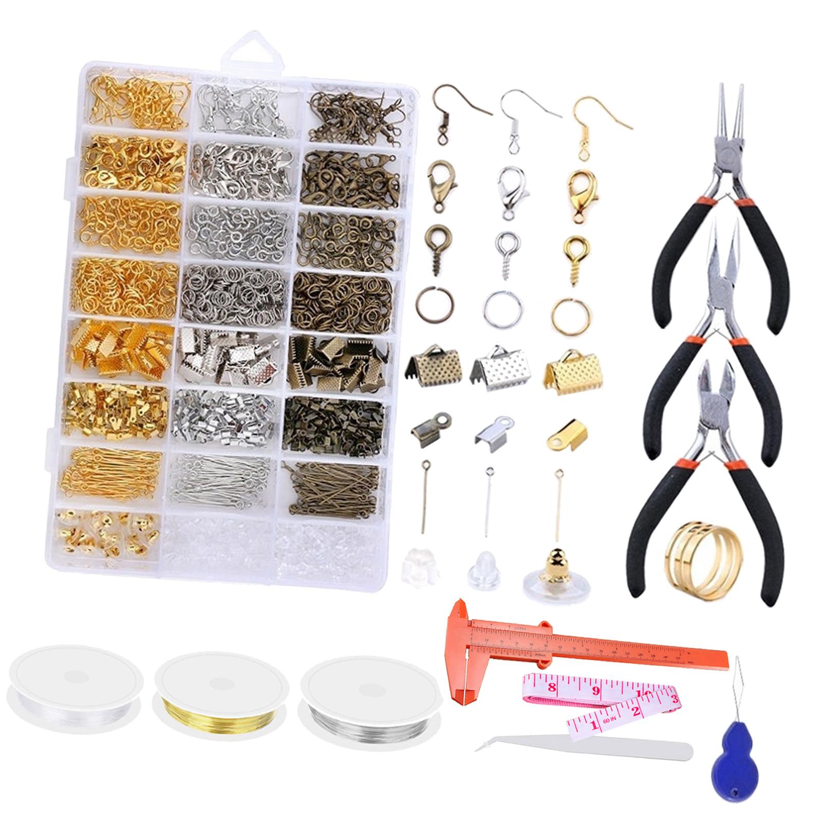 Kit de 1321 Piezas para Hacer  - Jewelry Making For Beginners reseña y precio