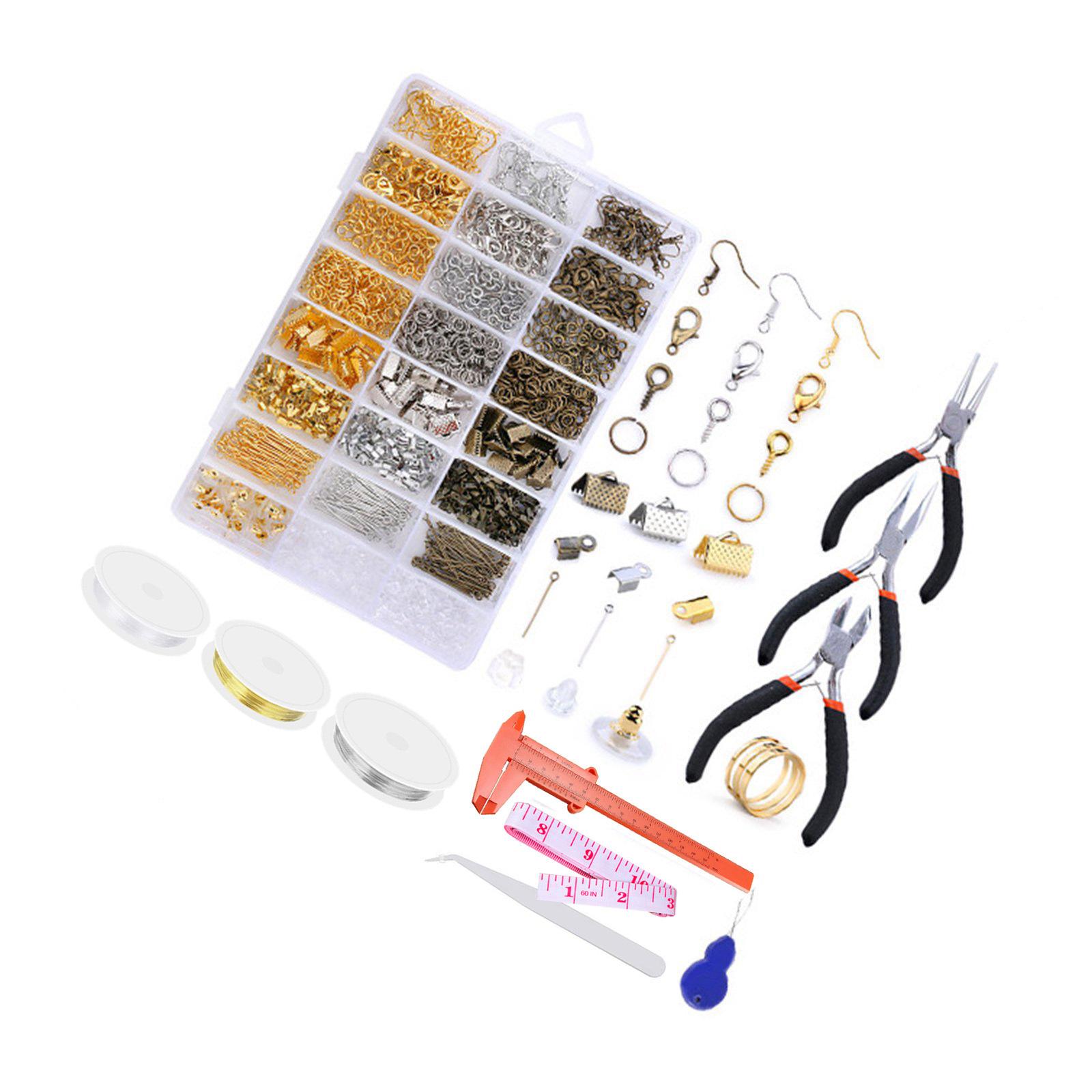 Kit de 1321 Piezas para Hacer  - Jewelry Making For Beginners reseña y precio
