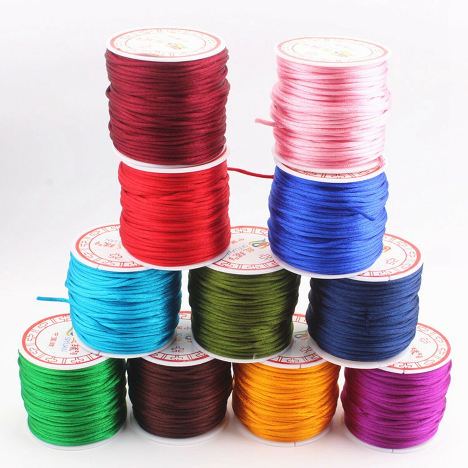 Cordón de nudo de seda satinad - Knotting Cord Silk reseña y precio