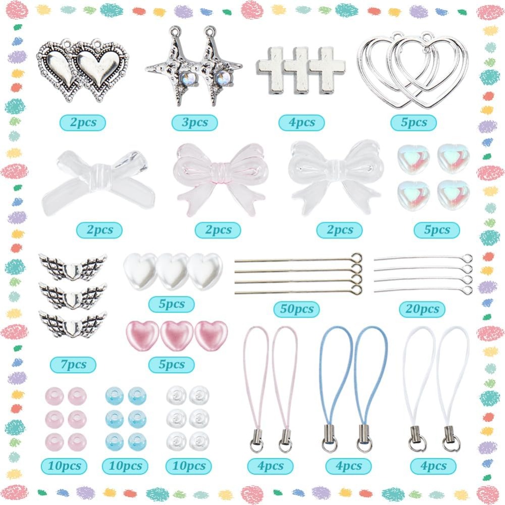 154 Uds DIY 8 juegos Kit de fa - Jewelry Making Course reseña y precio