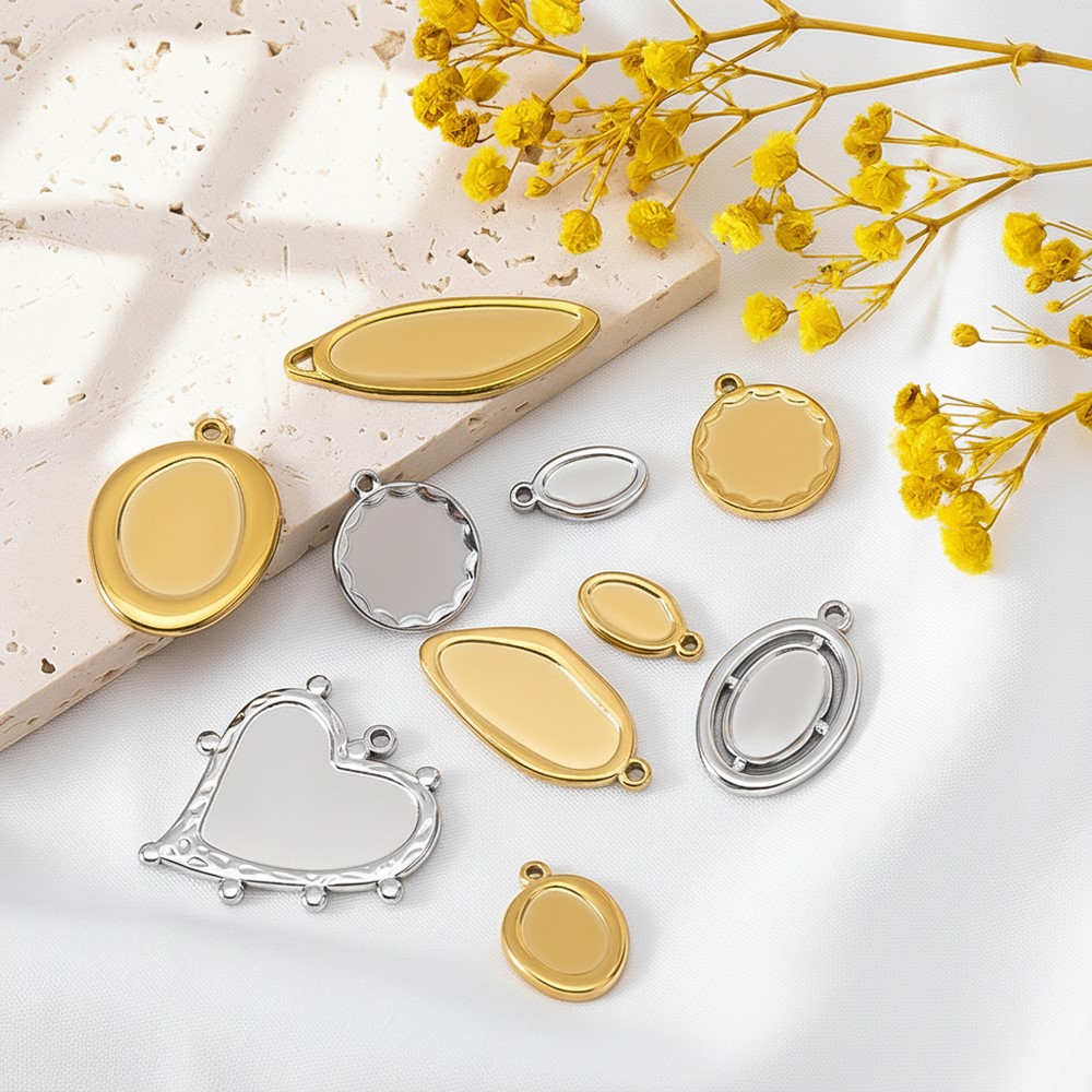 5 unidades de bases de cabujón - Pendant Blank Bezel reseña y precio