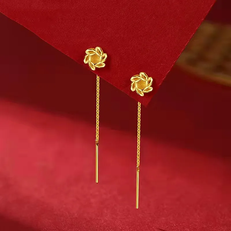 Pendiente de alambre de oreja  - Jewelry Making Gold Wire reseña y precio