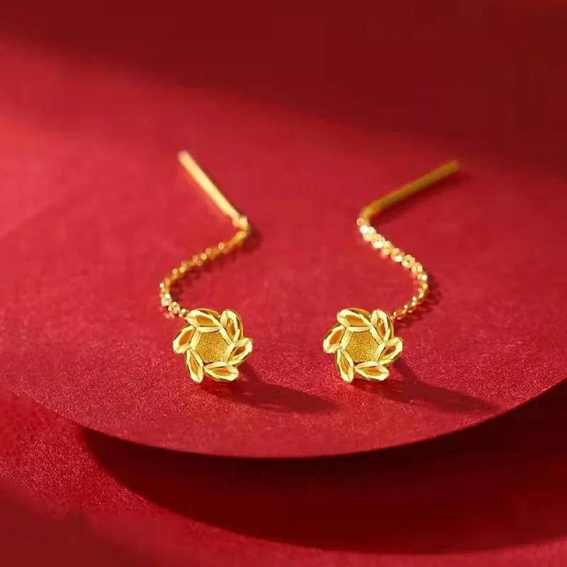 Pendiente de alambre de oreja  - Jewelry Making Gold Wire reseña y precio