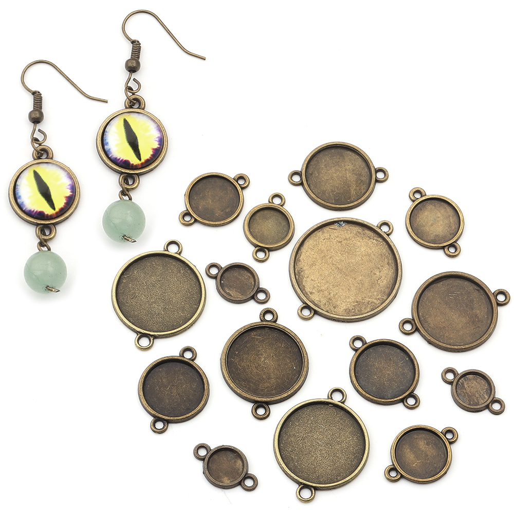 10 Uds 8/10/12/14/16/18/20/25m - Pendant Blank Bezel reseña y precio
