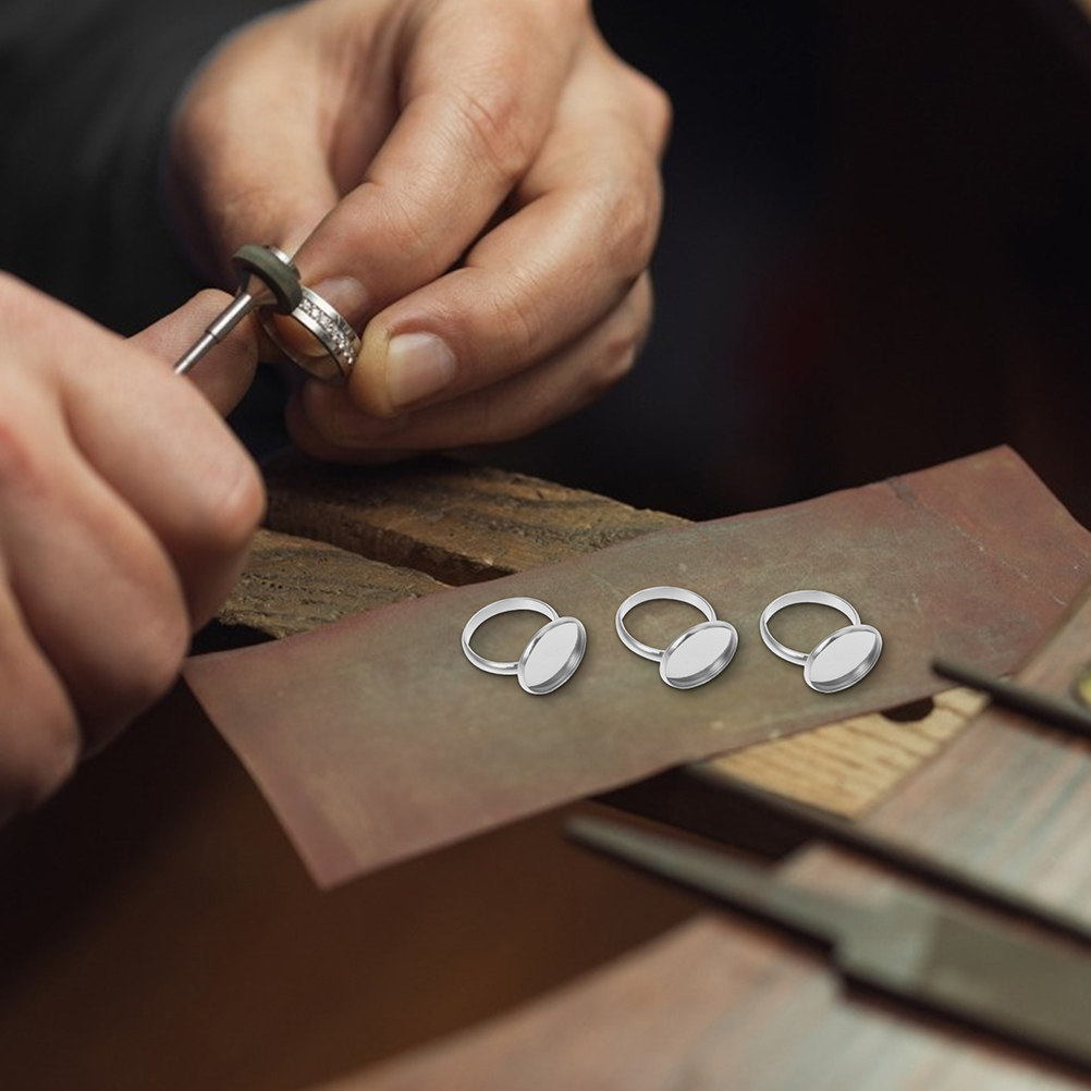 20 Piezas de Bases de Anillo A - Jewelry Making Tools reseña y precio