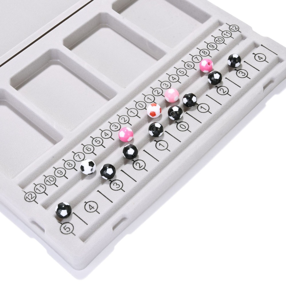 Tablero de cuentas colorido pa - Jewelry Making Education reseña y precio