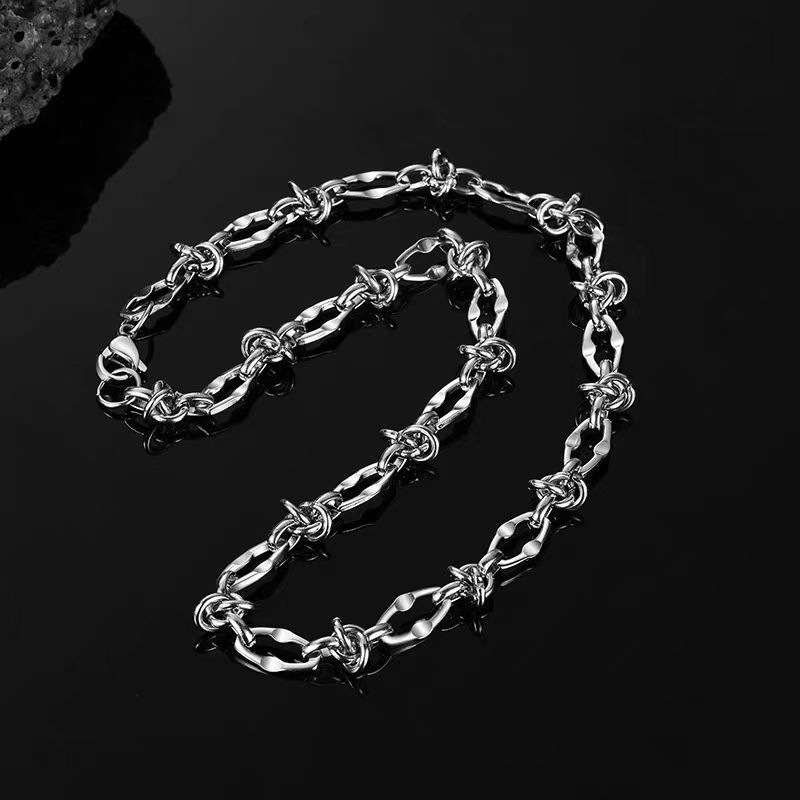 ASONSTEEL-collar de cadena de  - Jewelry Making Knots For Clasps reseña y precio