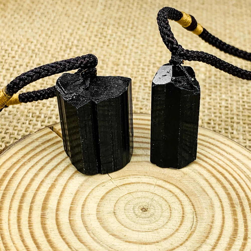 Collar de piedra de turmalina  - Jewelry Making Raw Materials reseña y precio
