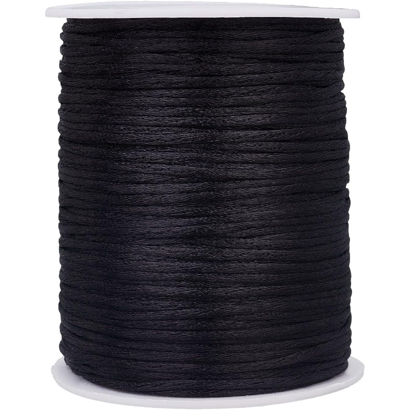 Cordones de satén Rattail de 1 - Knotting Cord Silk reseña y precio