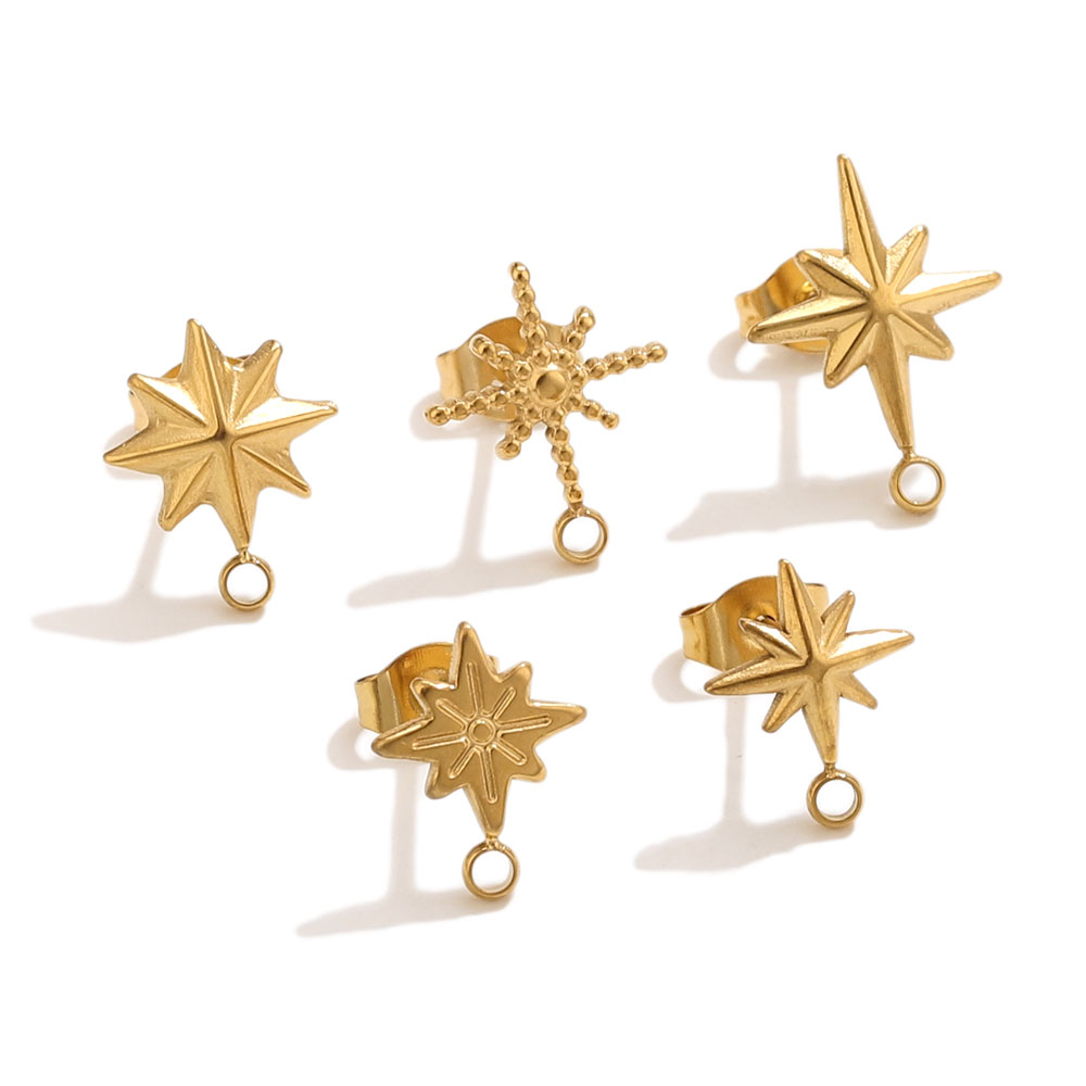 6 piezas de aretes de estrella - Jewelry Making Course reseña y precio
