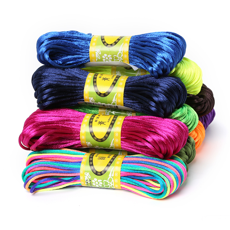 Cordón de macramé de seda sati - Knotting Cord Silk reseña y precio