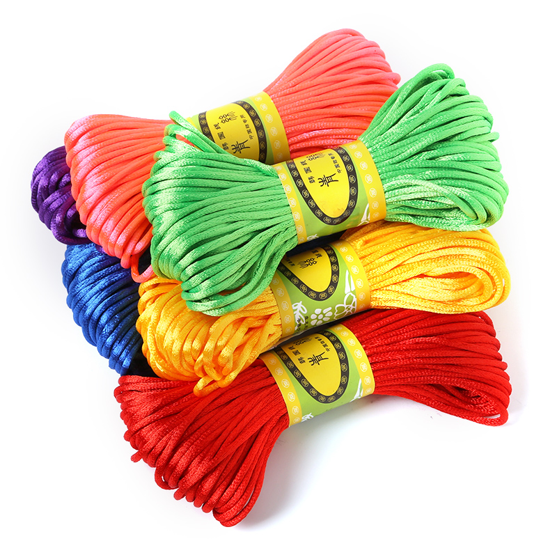 Cordón de macramé de seda sati - Knotting Cord Silk reseña y precio