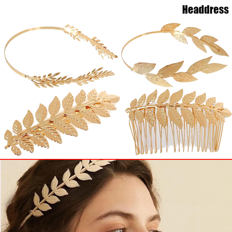 Diadema de hojas de Color dora - Jewelry Making Adults reseña y precio