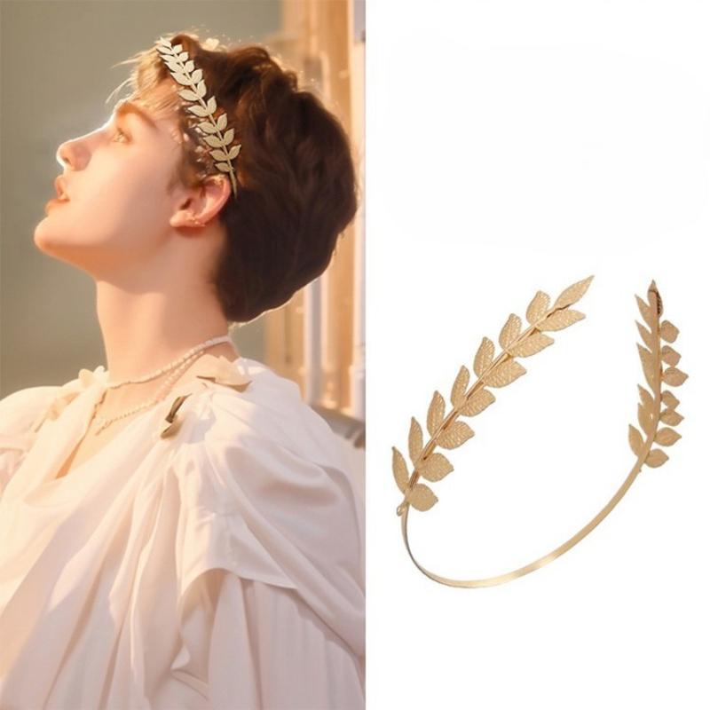 Diadema de hojas de Color dora - Jewelry Making Adults reseña y precio