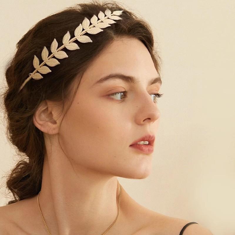 Diadema de hojas de Color dora - Jewelry Making Adults reseña y precio