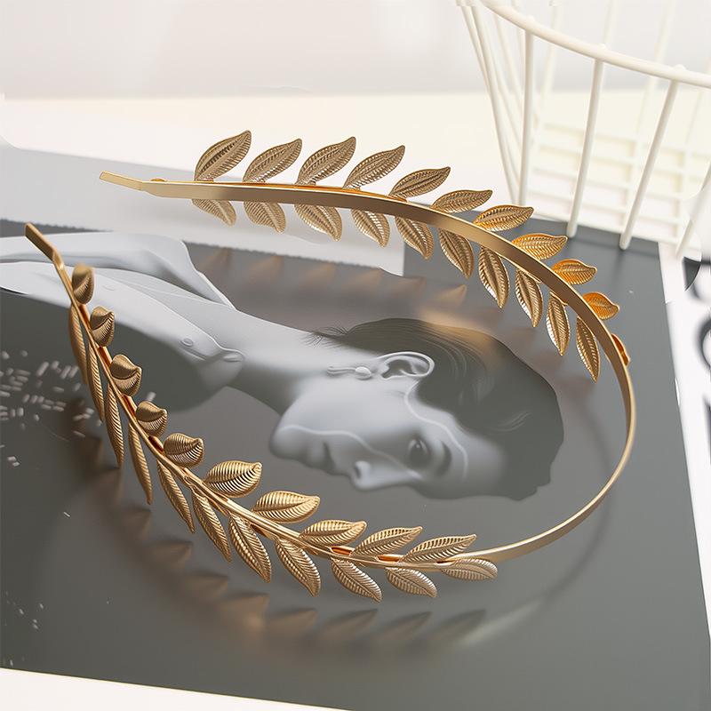 Diadema de hojas de Color dora - Jewelry Making Adults reseña y precio