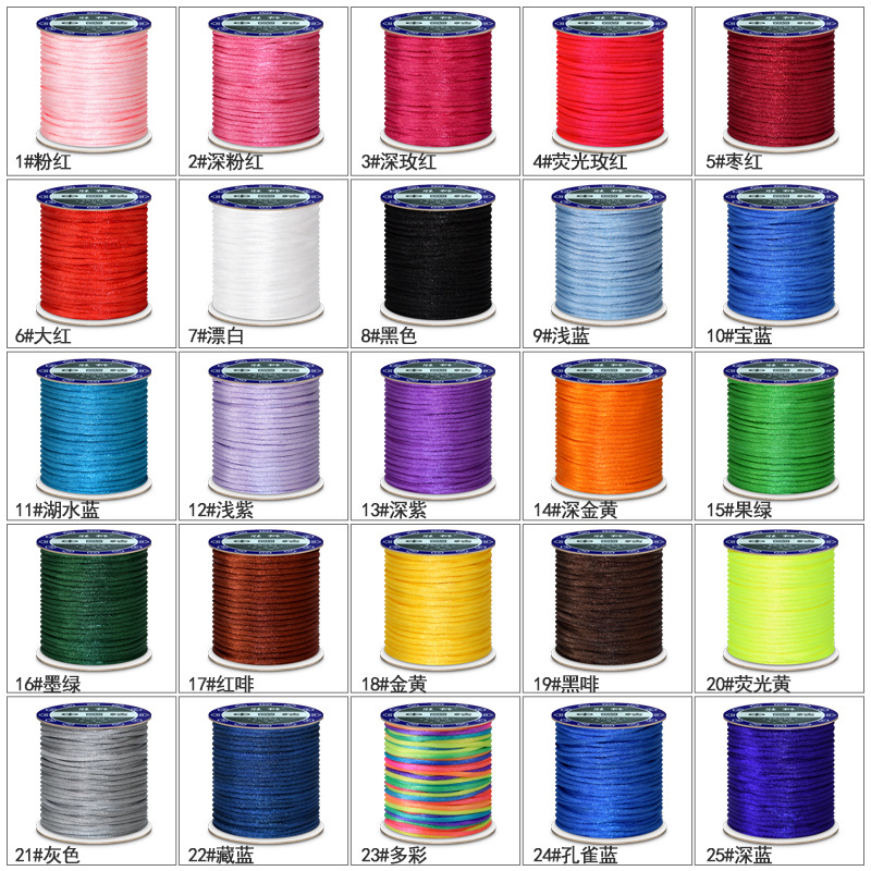 Cuerda de nailon y algodón par - Knotting Cord Silk reseña y precio