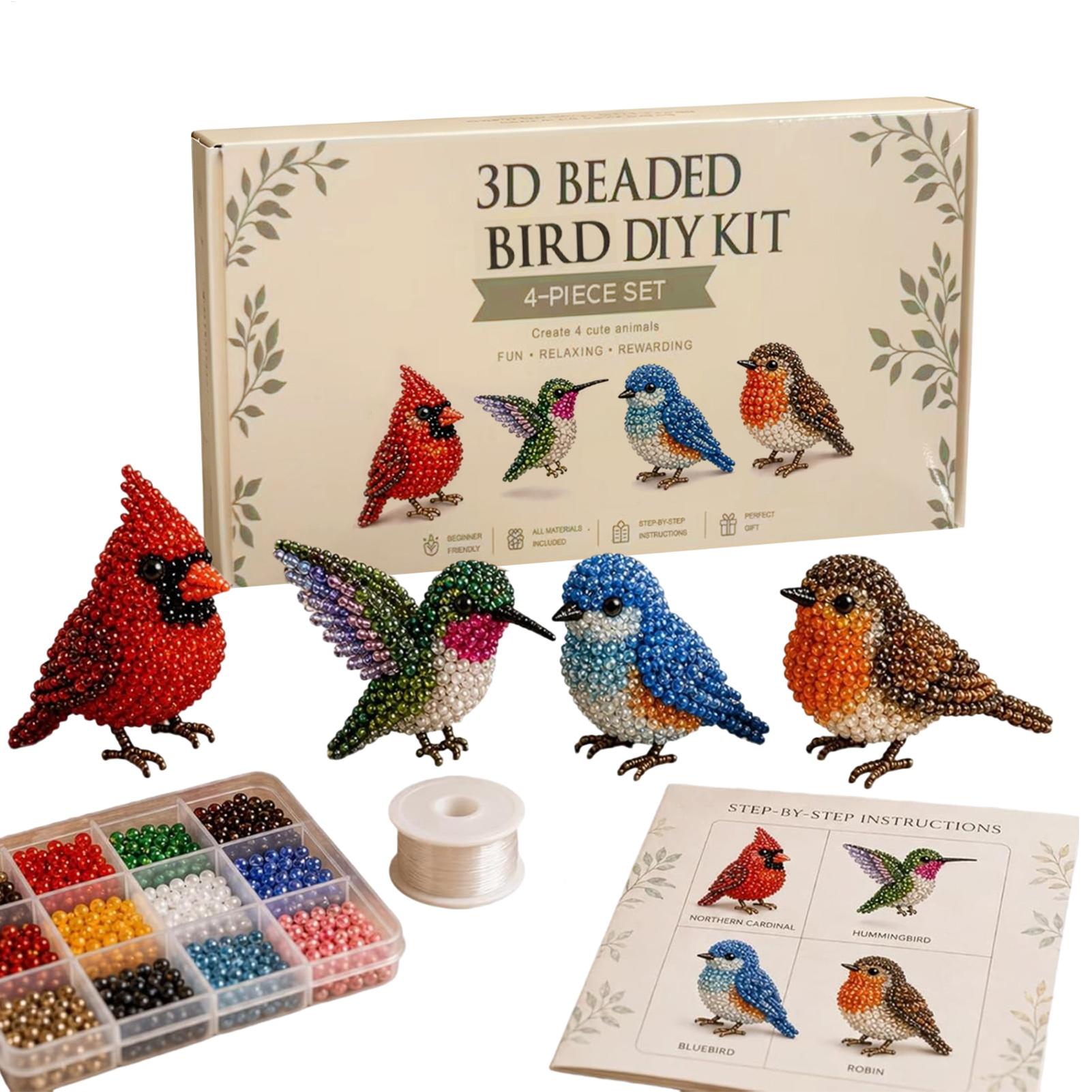 Kit de Animales 3D con Cuentas - Jewelry Making For Beginners reseña y precio