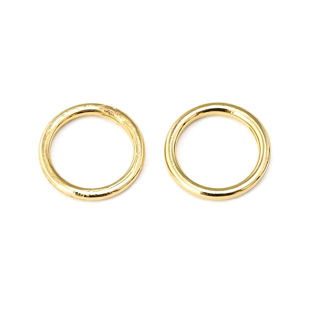 4~14.5MM Anillos Redondos Cerr - Jewelry Making Gold Wire reseña y precio