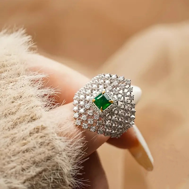 Nuevo Anillo de Zirconia con I - Jewelry Making Magazines reseña y precio