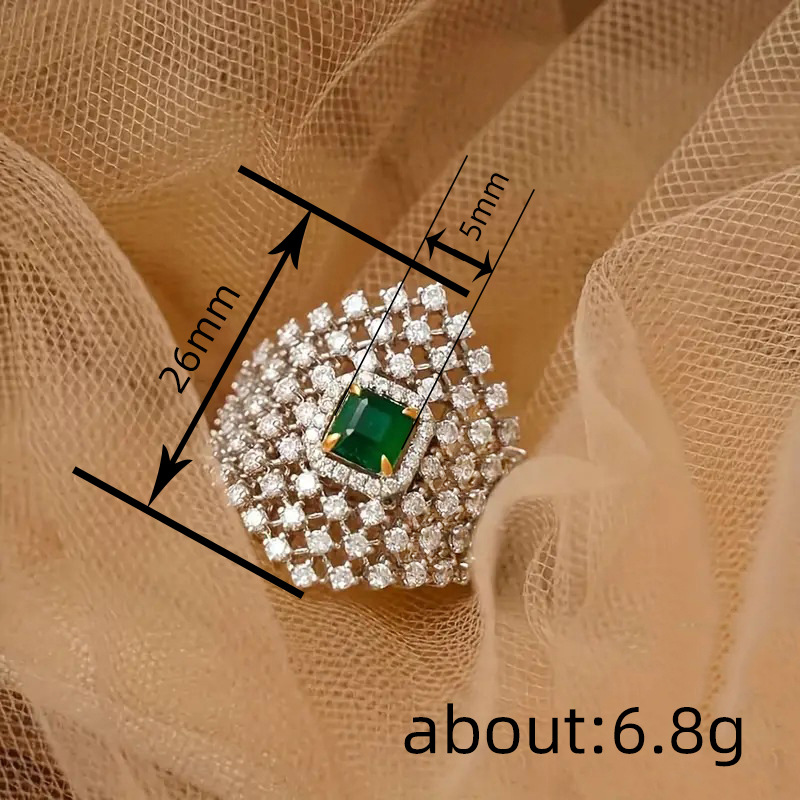 Nuevo Anillo de Zirconia con I - Jewelry Making Magazines reseña y precio