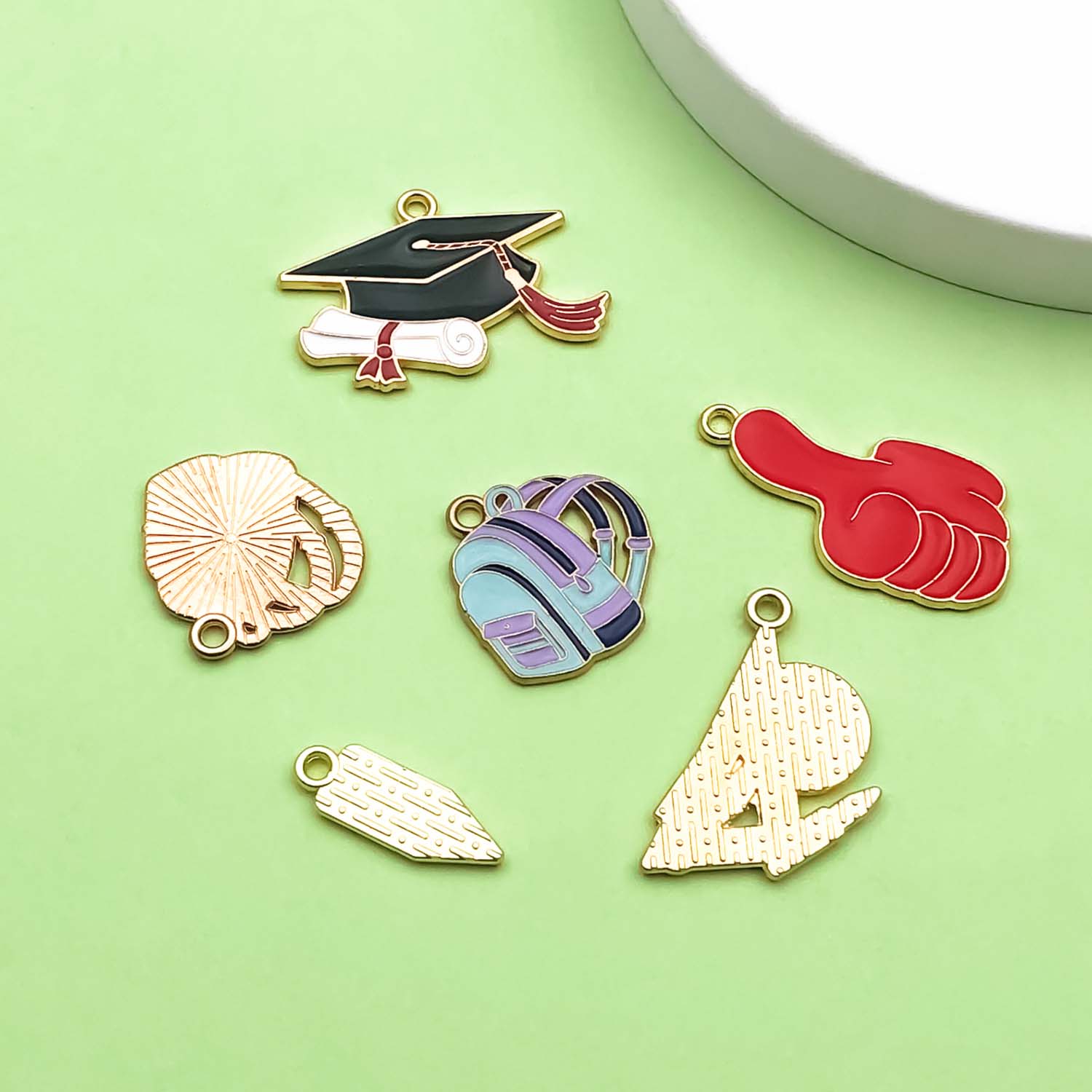 10/12 Uds. Dijes de temporada  - Jewelry Making Guide Book reseña y precio